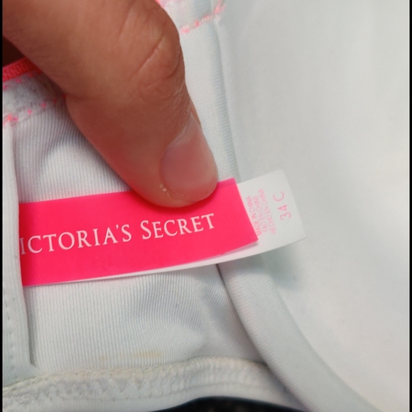 VS great condition, white and neon bikini top - Picture 5 of 5